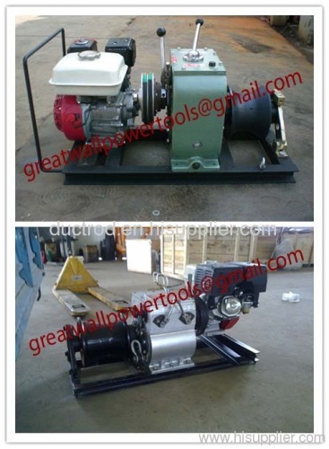 China Powered Winches, best factory Cable Winch,ENGINE WINCH