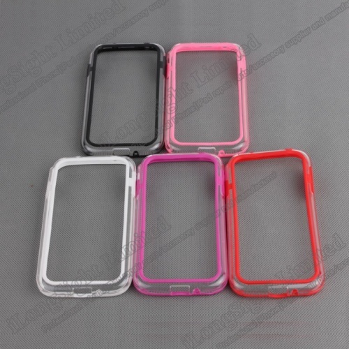 Double Color PC+TPU Bumper Case For Samsung Galaxy S4 S IV i9500