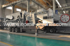 Good quality Mobile Impact Crushing Plant Y3S2160FW315Ⅲ