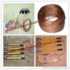 China Earth rods set with wire and earth pin,Earth rod