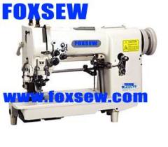 Double Needle Hemstitch Picoting Sewing Machine with Puller and Cutter FX1725