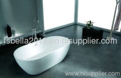 Luxury Solid Surface Contemporary Modern Bathtub, Free-Standing