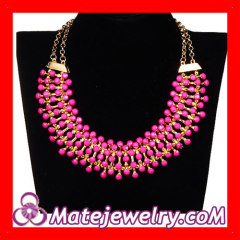 Fashion Women Accessories Bubble Statement Chunky Chain Necklace