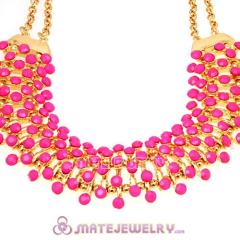 Fashion Women Accessories Bubble Statement Chunky Chain Necklace