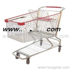 metal plant carts, shopping trolley cart 60-240L /heavy duty hand truck