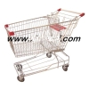 60-210 Liters Supermarket trolleys hand trolley/metal cart