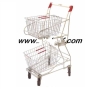 Shopping Basket Holder / Shopping Basket Dolly / Shopping Basket Cart /trolley hinged