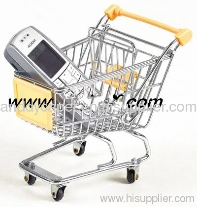 the mini supper market shopping cart,mini trolley,shopping trolley ,store gift