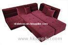 Classic Red Italian Modular Corner Sofa, Living Room Sectional Fabric Sofa Set