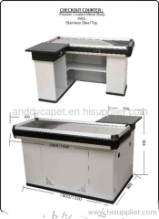 Design Checkout Counter Supermarket Checkout Counter for sale,store checkout counter cash desk