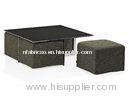 Rectangle Black Glass Coffee Table