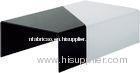 Bent Glass Top Coffee Table, Contemporary Black Glass Coffee Tables