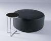 Glass Top Sofa Side Tables, Unique Round Black Glass End Table