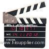 Movie Clapper Board Clock , Black Electronic Time Clocks