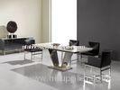 Rectangle Marble Dining Tables For 8 People, Dining Room Furniture