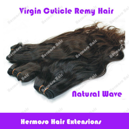 Indian Virgin Hair Weaving Natural Wave