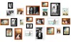 wall hanging photo frames,Decorative photo wall,Photo Wall Frame Collection