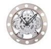 Quartz Movement 14 Inch Wall Clock , Round Gear Clocks