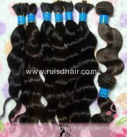 full cuticle Virgin Brazilian human hair bulk