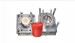 plastic household bucket mould