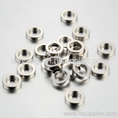 N35 Ring Neodymium Magnets, Comes with Nickel Coating