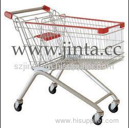 European style shopping trolley