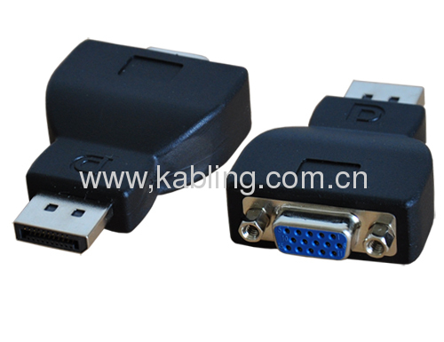 DisplayPort Adapter DP Male to VGA Female