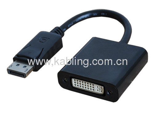 DisplayPort Adapter DP Male to DVI Female 20CM