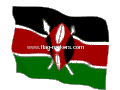 3*5ft 100% polyester Kenya flag