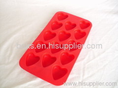 hot sale custom plastic Valentine's Ice Trays