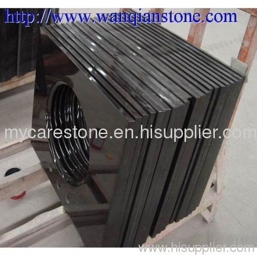 Shanxi black granite vanity top