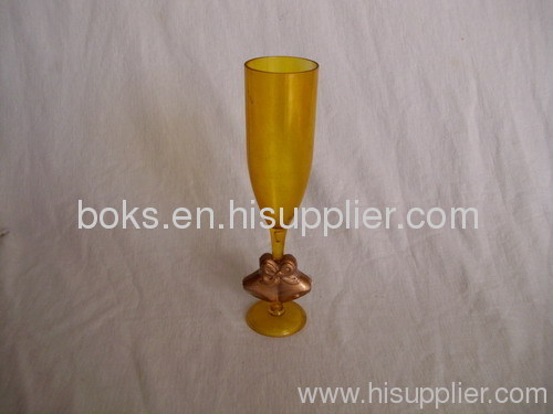 Plastic high neck cup for Valentine