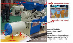 Hot sell High capacity multi-functional corn peeling and grit making machine