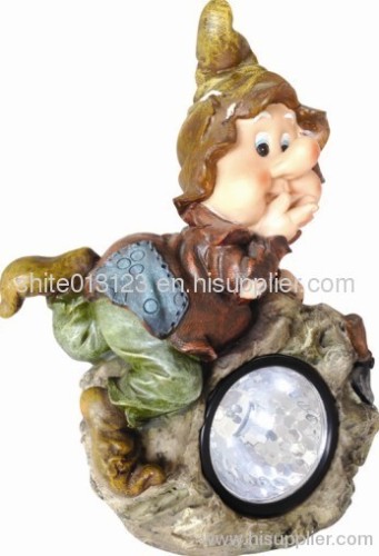 garden gnome solar light