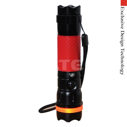 Aluminium 1W led flashlight 120db Personal Alarm