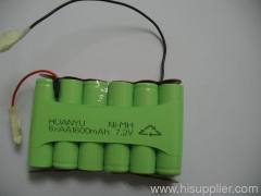 NI-MH SC AA AAA battery and battery pack for power tool, electric toy, emergency light