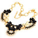 Flower Choker Collar Necklace Bijouterie