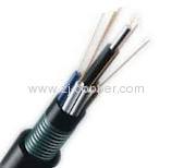 GYTA53 Stranded loose tube 24 core optical fiber cable