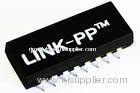 Single Phase 1000m Low - Profile Pcmcia Lan Transformer SMD 16pins