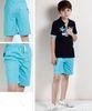 Blue Boys Beach Short , 100% Cotton Childrens Clothes Jersey