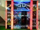 8 Seat 5D Simulator , 5D Movie System For Indoor Amusement Center