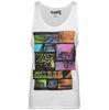 Printed Mens Graphic Tank Tops / Top , Eco-Friendly Sleeveless