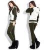 Army Green , Women / Ladies Hooded Sweatshirts Cotton