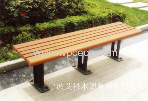 beauty and good quality ECO wpc garden bench decoration