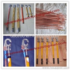 factory High Voltage Portable Grounding Rod,Price earth rods