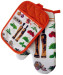 fruits printed Microwave Oven Heat Insulation Glove & Coaster set