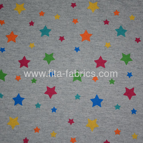 patterned jersey fabric