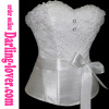 White Lace Wedding New Corset