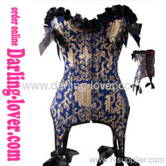 Sexy Fashion Print Wholesale Corset