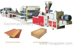 PVC/PE/PP/PS/PET/ABS Plate & Sheet Extrusion Line